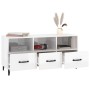 Mueble de TV madera contrachapada blanco brillo 102x35x50 cm de , Muebles TV - Ref: Foro24-812615, Precio: 58,78 €, Descuento: %