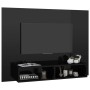 Mueble TV de pared contrachapado negro brillante 120x23,5x90 cm de , Muebles TV - Ref: Foro24-808276, Precio: 63,72 €, Descue...