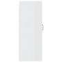 Armario colgante madera de ingeniería blanco brillo 35x34x90 cm de , Taquillas y armarios de almacenamiento - Ref: Foro24-812...