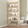 Estantería/divisor de espacios madera de pino 80x30x167,4 cm de , Librerías y estanterías - Ref: Foro24-808198, Precio: 112,5...