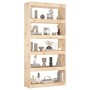Estantería/divisor de espacios madera de pino 80x30x167,4 cm de , Librerías y estanterías - Ref: Foro24-808198, Precio: 112,5...