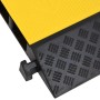 Rampas protectoras de cables con 2 canales 2 uds goma 100 cm de , Señales de carretera y tráfico - Ref: Foro24-150968, Precio...