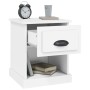 Mesita de noche madera contrachapada blanco 39x39x47,5 cm de , Mesitas de noche - Ref: Foro24-816128, Precio: 41,71 €, Descue...