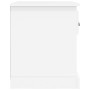 Mesita de noche madera contrachapada blanco 39x39x47,5 cm de , Mesitas de noche - Ref: Foro24-816128, Precio: 41,71 €, Descue...