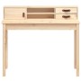 Escritorio de madera maciza de pino 110x50x93 cm de , Escritorios - Ref: Foro24-823529, Precio: 94,09 €, Descuento: %