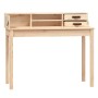 Escritorio de madera maciza de pino 110x50x93 cm de , Escritorios - Ref: Foro24-823529, Precio: 94,09 €, Descuento: %