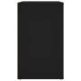 Mesita de noche madera contrachapada negro 50x36x60 cm de , Mesitas de noche - Ref: Foro24-816729, Precio: 76,59 €, Descuento: %