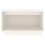 Mueble de TV de madera maciza de pino blanco 60x35x35 cm de , Muebles TV - Ref: Foro24-813825, Precio: 41,02 €, Descuento: %