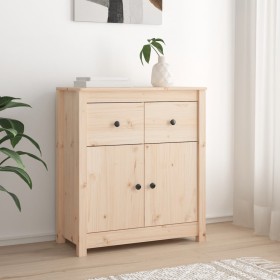 Aparador de madera maciza de pino 70x35x80 cm de , Aparadores - Ref: Foro24-813749, Precio: 106,06 €, Descuento: %