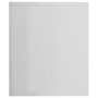 Estantería/mueble de TV blanco brillo 143x30x36 cm de , Estantes y estanterías - Ref: Foro24-800267, Precio: 77,77 €, Descuen...