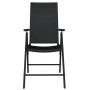 Juego de comedor de jardín 5 piezas negro de , Conjuntos de jardín - Ref: Foro24-3099102, Precio: 336,45 €, Descuento: %