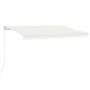 Automatisch einziehbare Markise creme 450x300 cm von vidaXL, Markisen - Ref: Foro24-3068927, Preis: 389,17 €, Rabatt: %