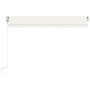 Toldo retráctil automático crema 450x300 cm de vidaXL, Toldos - Ref: Foro24-3068927, Precio: 461,12 €, Descuento: %
