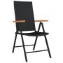 Juego de comedor para jardín 5 piezas negro de , Conjuntos de jardín - Ref: Foro24-3099114, Precio: 350,26 €, Descuento: %