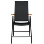 Juego de comedor para jardín 5 piezas negro de , Conjuntos de jardín - Ref: Foro24-3099114, Precio: 350,26 €, Descuento: %