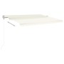 Toldo retráctil automático crema 450x300 cm de vidaXL, Toldos - Ref: Foro24-3068927, Precio: 461,12 €, Descuento: %