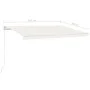 Automatisch einziehbare Markise creme 450x300 cm von vidaXL, Markisen - Ref: Foro24-3068927, Preis: 389,17 €, Rabatt: %