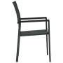 Juego de comedor para jardín 5 piezas negro de , Conjuntos de jardín - Ref: Foro24-3099265, Precio: 331,24 €, Descuento: %