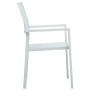 Juego de comedor de jardín de 5 piezas blanco de , Conjuntos de jardín - Ref: Foro24-3099259, Precio: 313,31 €, Descuento: %