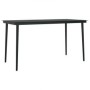 Juego de comedor de jardín 5 piezas con cojines negro de , Conjuntos de jardín - Ref: Foro24-3099343, Precio: 318,75 €, Descu...