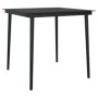 Juego de comedor de jardín 3 piezas con cojines negro de , Conjuntos de jardín - Ref: Foro24-3099341, Precio: 227,48 €, Descu...