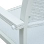 Juego de comedor de jardín de 5 piezas blanco de , Conjuntos de jardín - Ref: Foro24-3099271, Precio: 332,59 €, Descuento: %