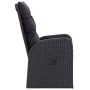 Juego de comedor de jardín 3 piezas con cojines negro de , Conjuntos de jardín - Ref: Foro24-3099479, Precio: 421,03 €, Descu...