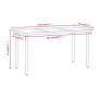 Juego de comedor para jardín 7 piezas con cojines marrón de , Conjuntos de jardín - Ref: Foro24-3099514, Precio: 869,59 €, De...