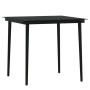 Juego de comedor de jardín 5 piezas con cojines negro de , Conjuntos de jardín - Ref: Foro24-3099542, Precio: 628,76 €, Descu...