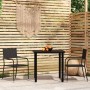 Juego de comedor para jardín 3 piezas negro de , Conjuntos de jardín - Ref: Foro24-3099577, Precio: 144,51 €, Descuento: %