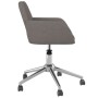 Sillas de comedor giratorias 2 unidades tela gris oscuro de , Sillas de comedor - Ref: Foro24-3103087, Precio: 168,98 €, Desc...