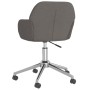 Sillas de comedor giratorias 2 unidades tela gris oscuro de , Sillas de comedor - Ref: Foro24-3103087, Precio: 168,98 €, Desc...