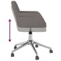 Sillas de comedor giratorias 2 unidades tela gris oscuro de , Sillas de comedor - Ref: Foro24-3103087, Precio: 168,98 €, Desc...