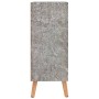 Aparador de madera de ingeniería gris hormigón 60x30x72 cm de vidaXL, Aparadores - Ref: Foro24-326826, Precio: 65,04 €, Descu...