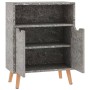 Aparador de madera de ingeniería gris hormigón 60x30x72 cm de vidaXL, Aparadores - Ref: Foro24-326826, Precio: 65,04 €, Descu...