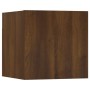 Set de muebles para TV 6 pzas madera contrachapada roble marrón de , Muebles TV - Ref: Foro24-3114261, Precio: 153,21 €, Desc...