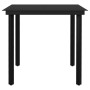 Juego de comedor de jardín 5 piezas gris oscuro de , Conjuntos de jardín - Ref: Foro24-3099638, Precio: 1,00 €, Descuento: %