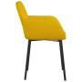 Sillas de comedor 2 unidades terciopelo amarillo de , Sillas de comedor - Ref: Foro24-344708, Precio: 118,56 €, Descuento: %