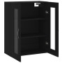Armario de pared madera de ingeniería negro 69,5x34x90 cm de , Aparadores - Ref: Foro24-834987, Precio: 124,53 €, Descuento: %