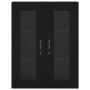 Armario de pared madera de ingeniería negro 69,5x34x90 cm de , Aparadores - Ref: Foro24-834987, Precio: 124,53 €, Descuento: %