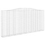 Cestas de gaviones 9 uds forma de arco hierro 400x30x180/200 cm de , Maceteros y jardineras - Ref: Foro24-3145885, Precio: 1,...