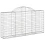 Cestas gaviones 50 uds forma de arco hierro 200x30x100/120 cm de , Maceteros y jardineras - Ref: Foro24-3146129, Precio: 3,00...