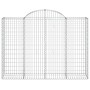 Cestas gaviones 40 uds forma de arco hierro 200x50x140/160 cm de , Maceteros y jardineras - Ref: Foro24-3146380, Precio: 3,00...