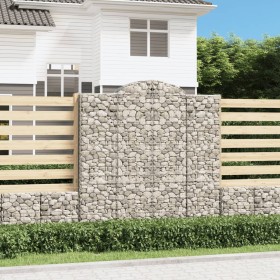 Cestas de gaviones 15 uds forma de arco hierro 200x50x200/220cm de , Maceteros y jardineras - Ref: Foro24-3146438, Precio: 2,...