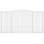 Cestas de gaviones 5 uds forma de arco hierro 400x30x200/220 cm de , Maceteros y jardineras - Ref: Foro24-3146934, Precio: 1,...