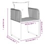 Juego de comedor para jardín 7 piezas negro de , Conjuntos de jardín - Ref: Foro24-3156501, Precio: 560,51 €, Descuento: %
