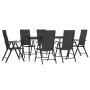 Juego de comedor de jardín 7 piezas ratán sintético negro de , Conjuntos de jardín - Ref: Foro24-3156517, Precio: 524,22 €, D...