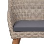 Juego de comedor para jardín 7 piezas con cojines marrón de , Conjuntos de jardín - Ref: Foro24-3156723, Precio: 880,80 €, De...