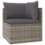 Set de muebles de jardín 5 pzas y cojines ratán sintético gris de , Conjuntos de jardín - Ref: Foro24-3157319, Precio: 460,99...