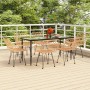 Juego de comedor de jardín 7 piezas ratán sintético de , Conjuntos de jardín - Ref: Foro24-3157849, Precio: 586,87 €, Descuen...